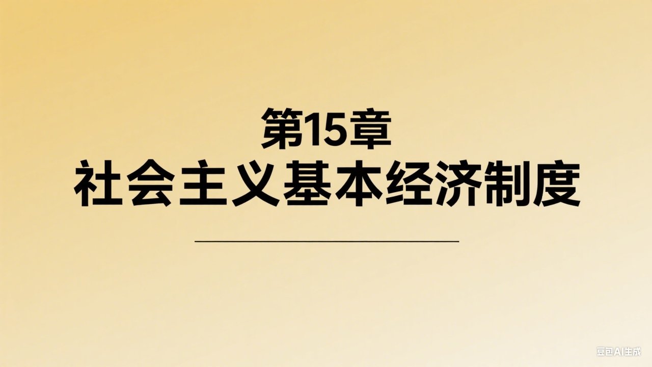 中级经济师：经济基础 - Season 1 Episode 15 : Episode 15