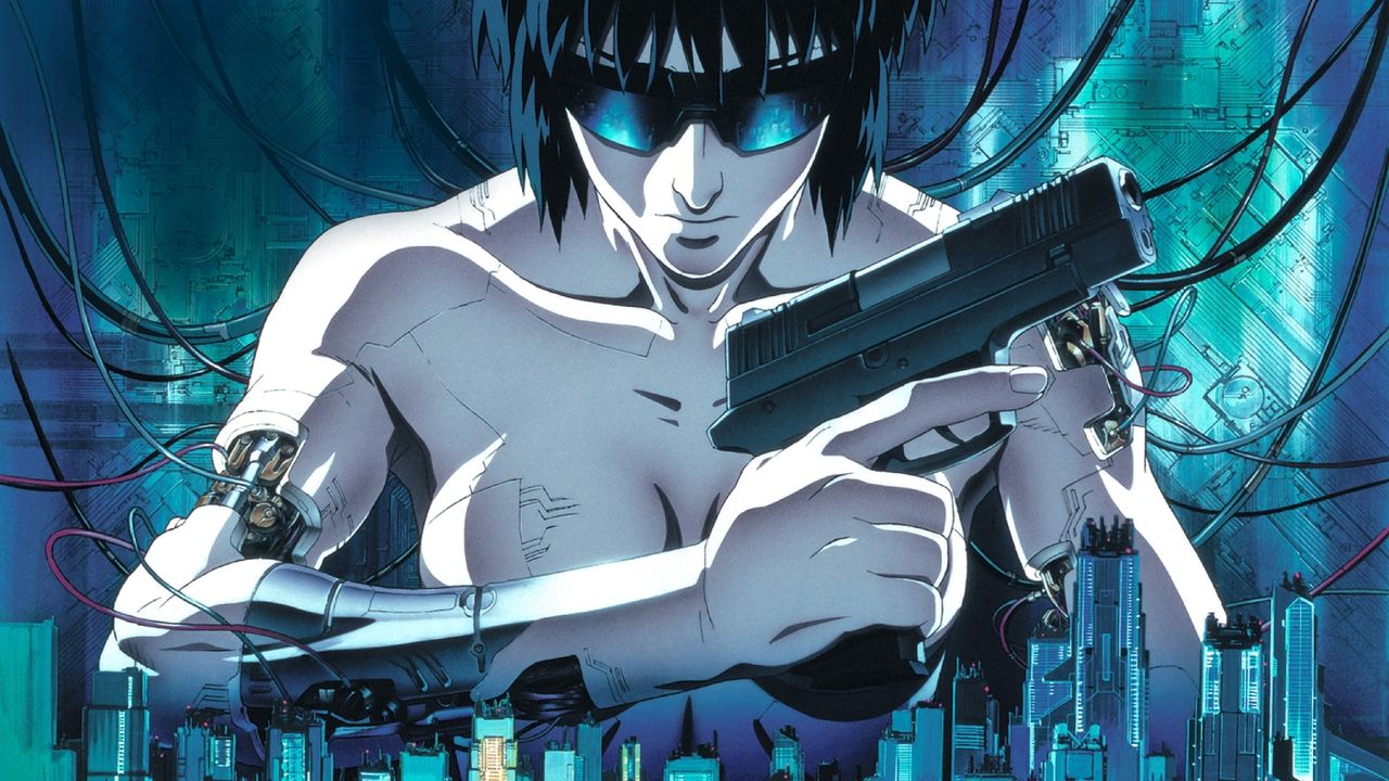 Scen från Ghost in the Shell