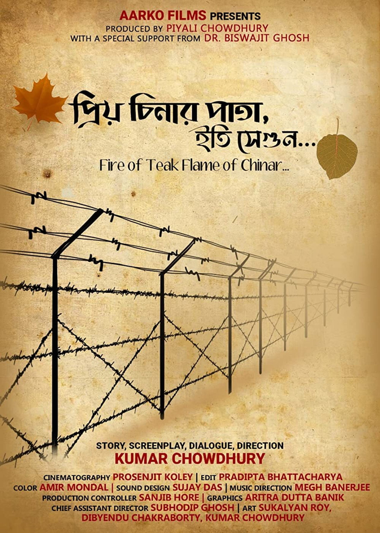 PRIYO CHINAR PATA, ITI SEGUN filmaffisch
