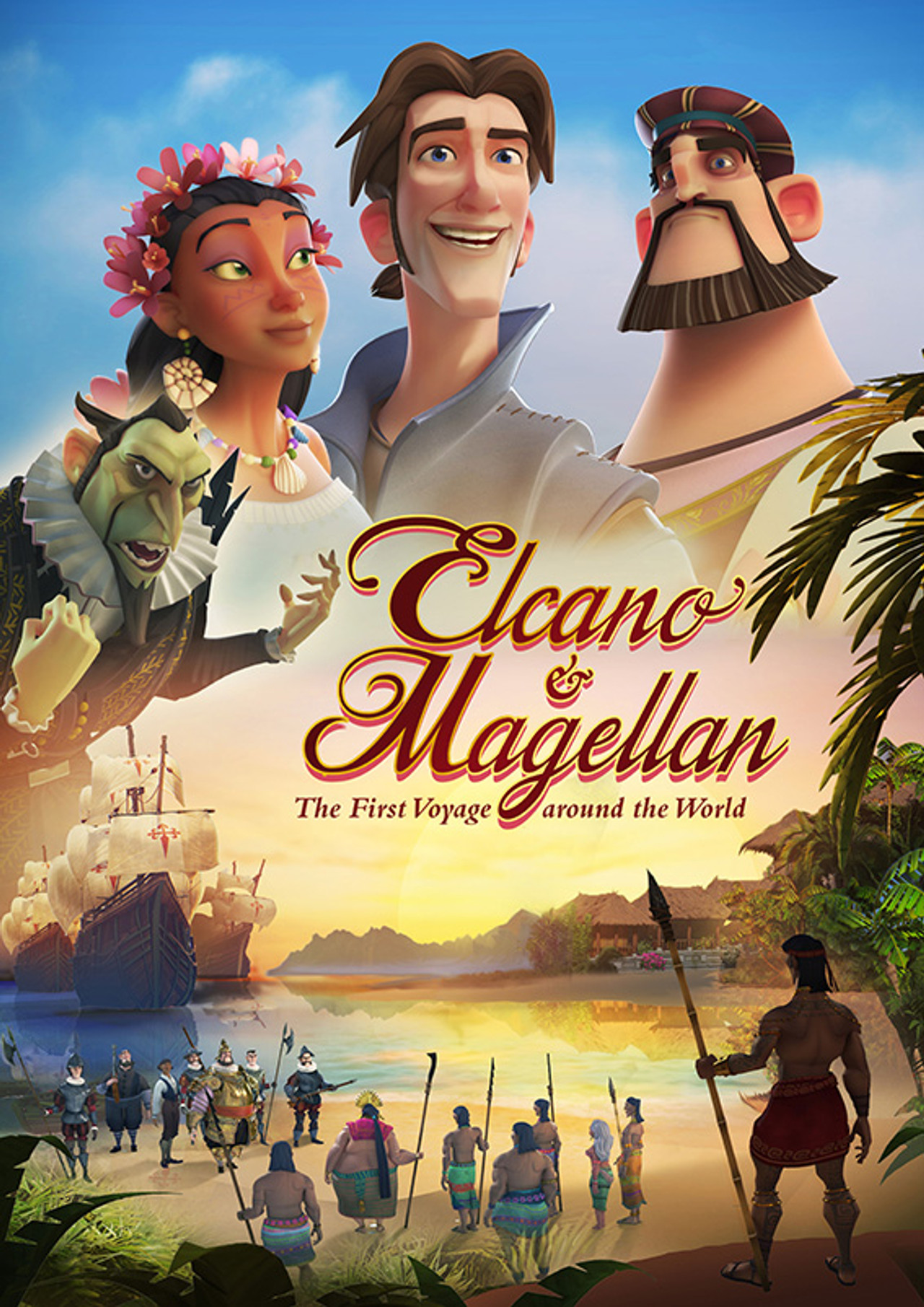 Elcano és Magellán: Az első út a Föld körül – plakát 6