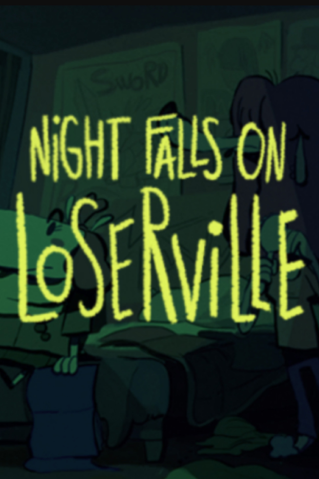 Night Falls on Loserville filmaffisch