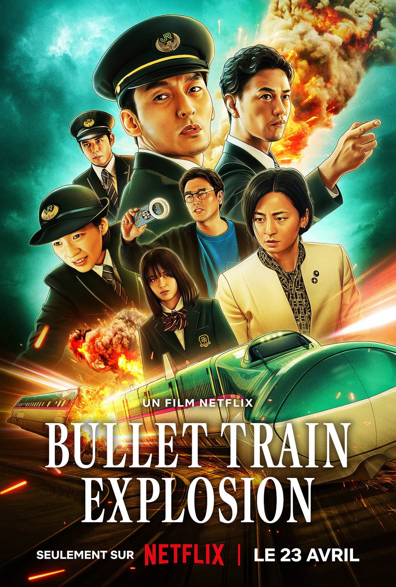 Bullet Train Explosion poster
