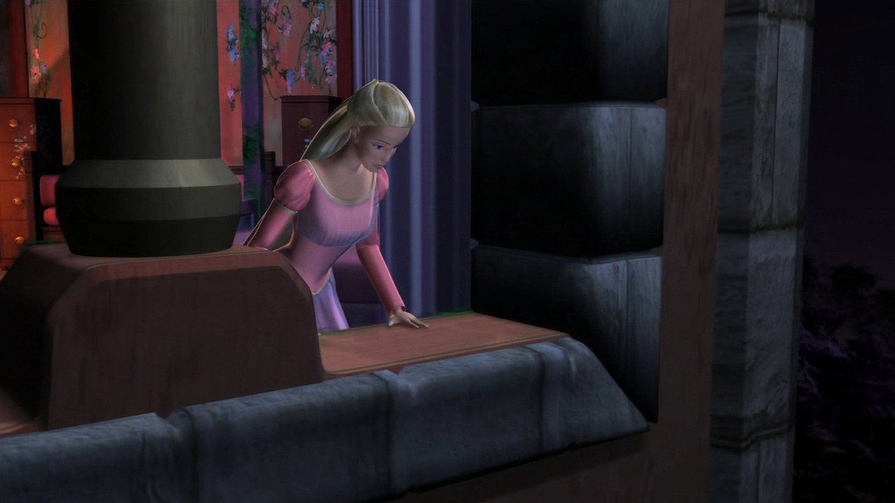 Barbie as Rapunzel background 34