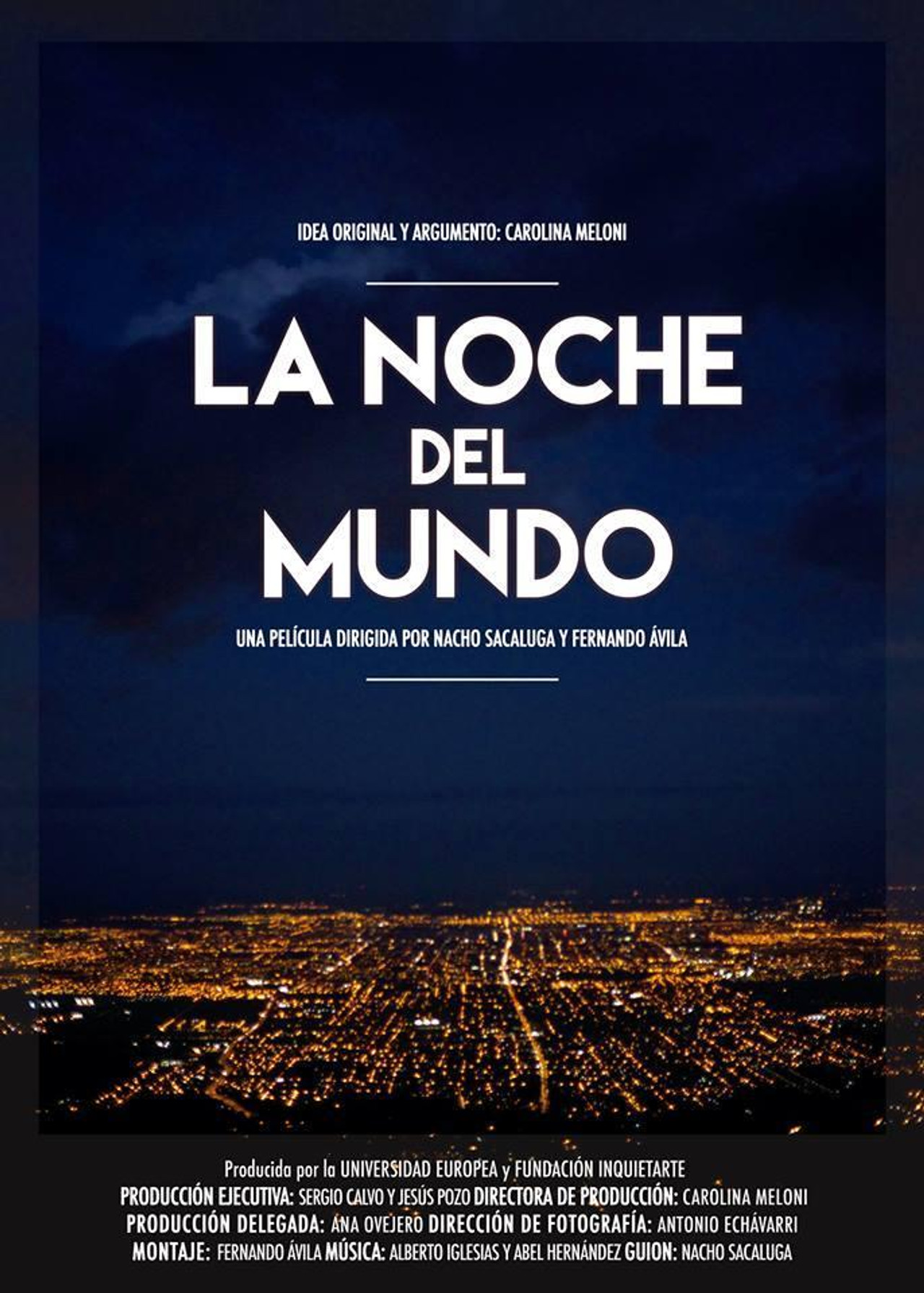 La noche del mundo filmaffisch