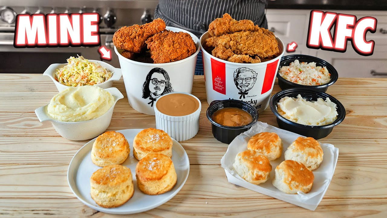 Making The KFC Bucket Meal At Home | But Better