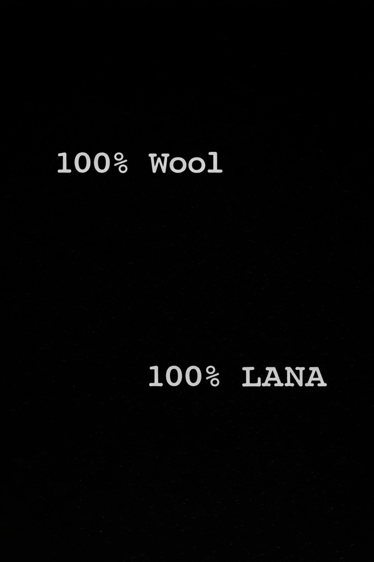 100% lana filmaffisch