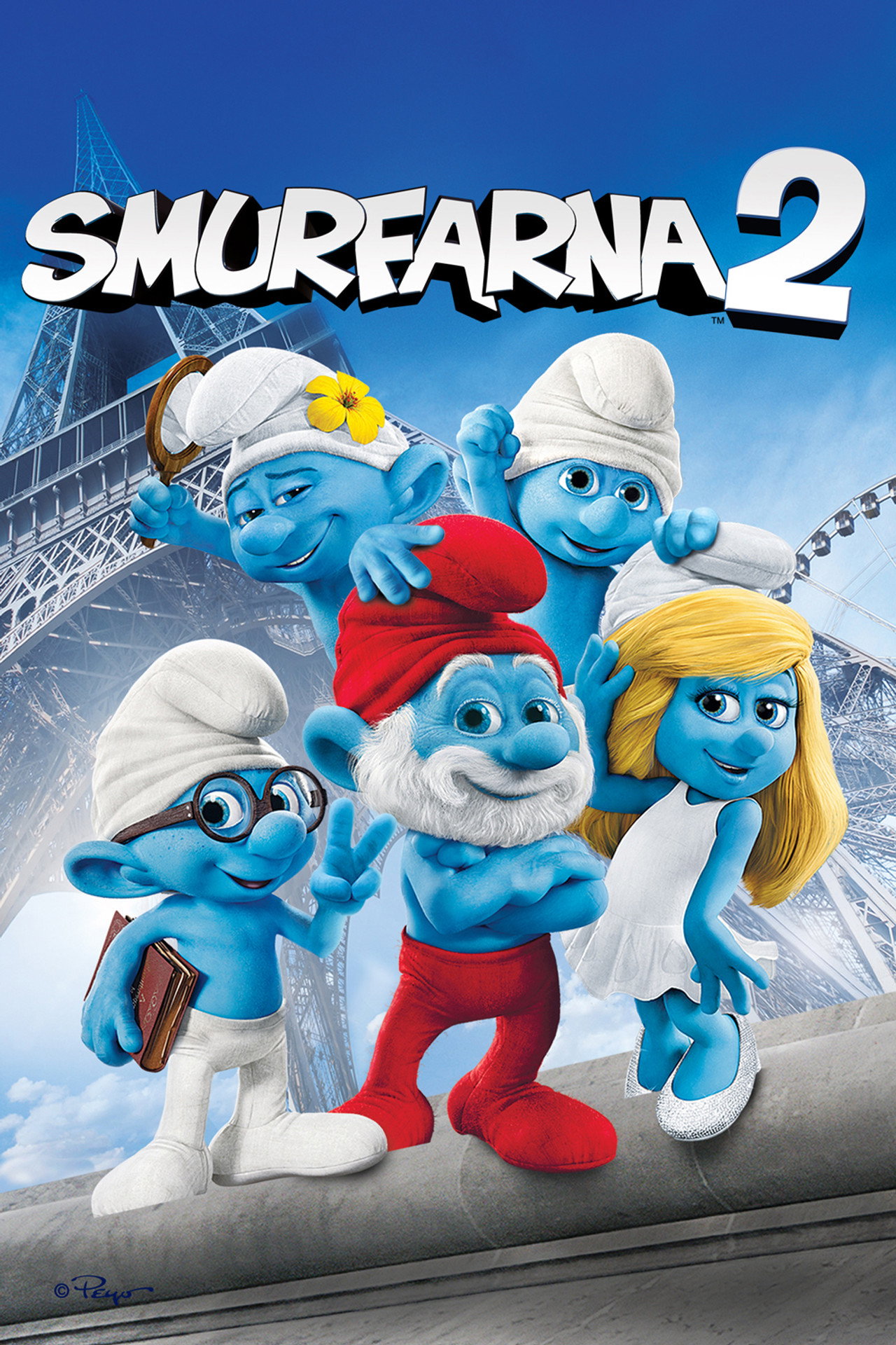 Smurfarna 2 filmaffisch