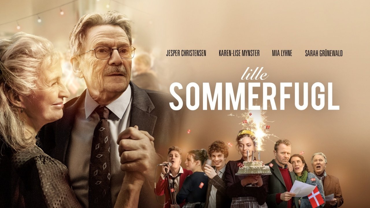 Lille sommerfugl background