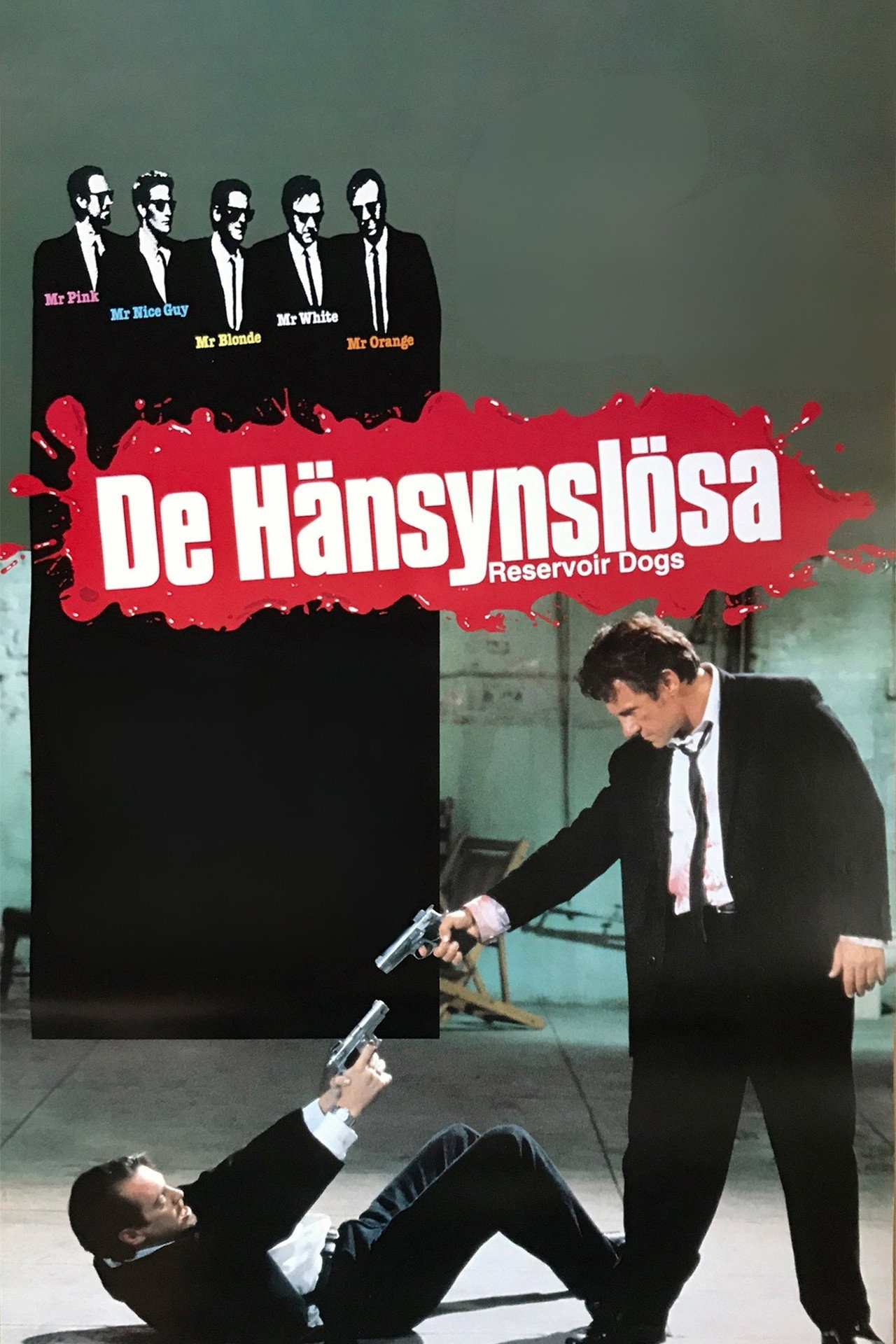 De hänsynslösa filmaffisch