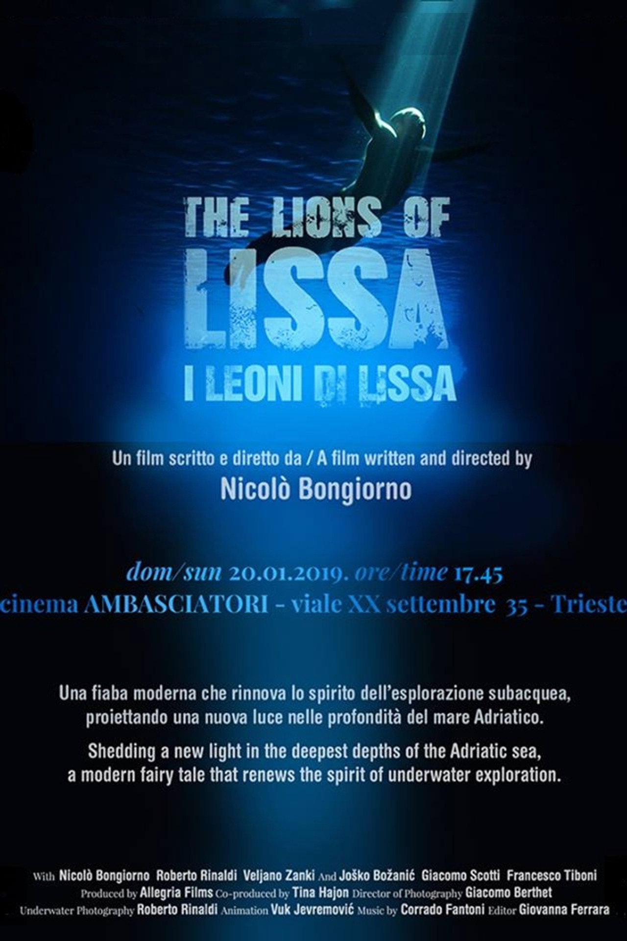 I leoni di Lissa filmaffisch