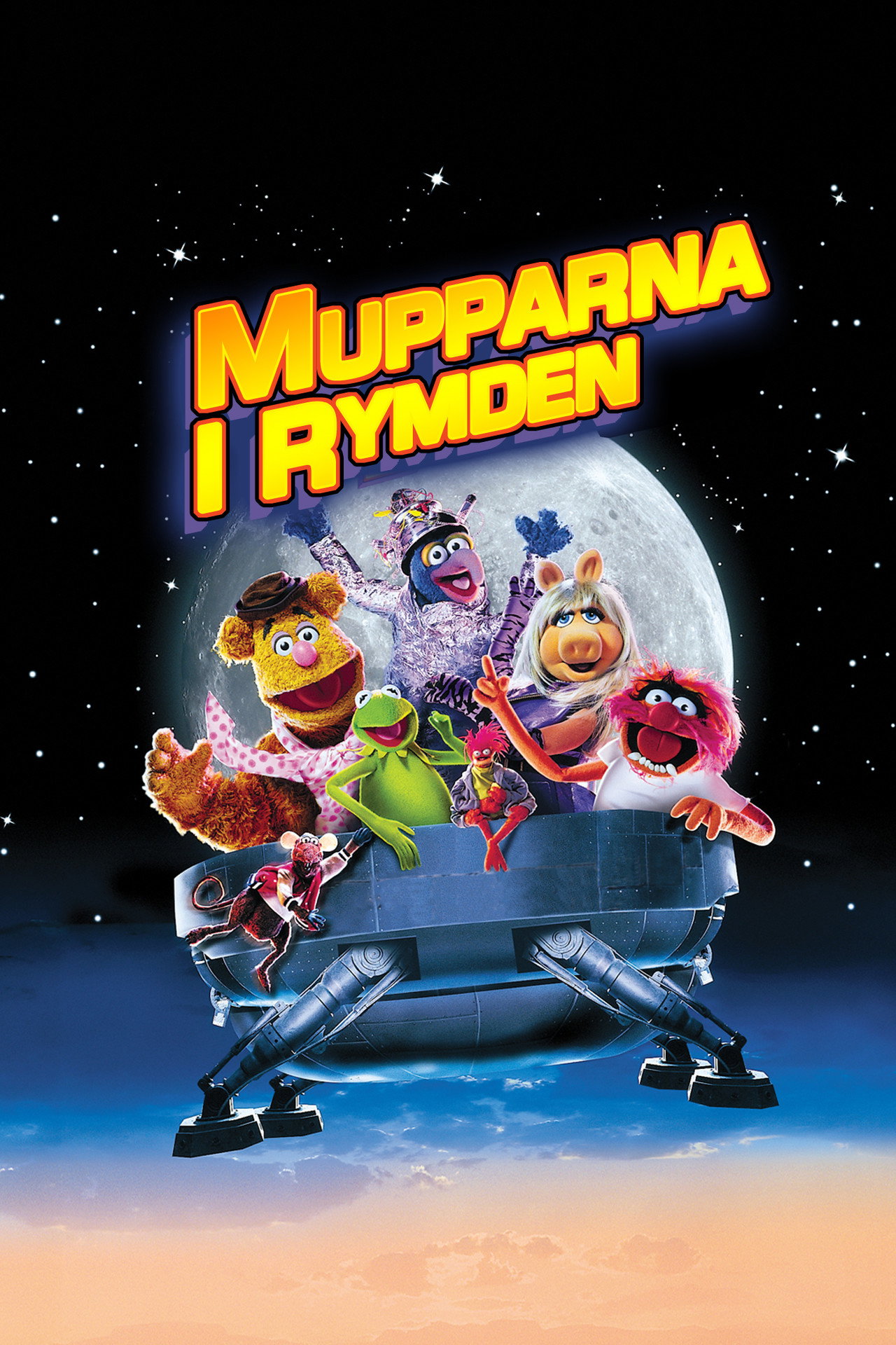 Mupparna i rymden filmaffisch