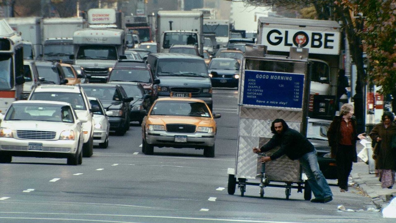 Scen från Man Push Cart