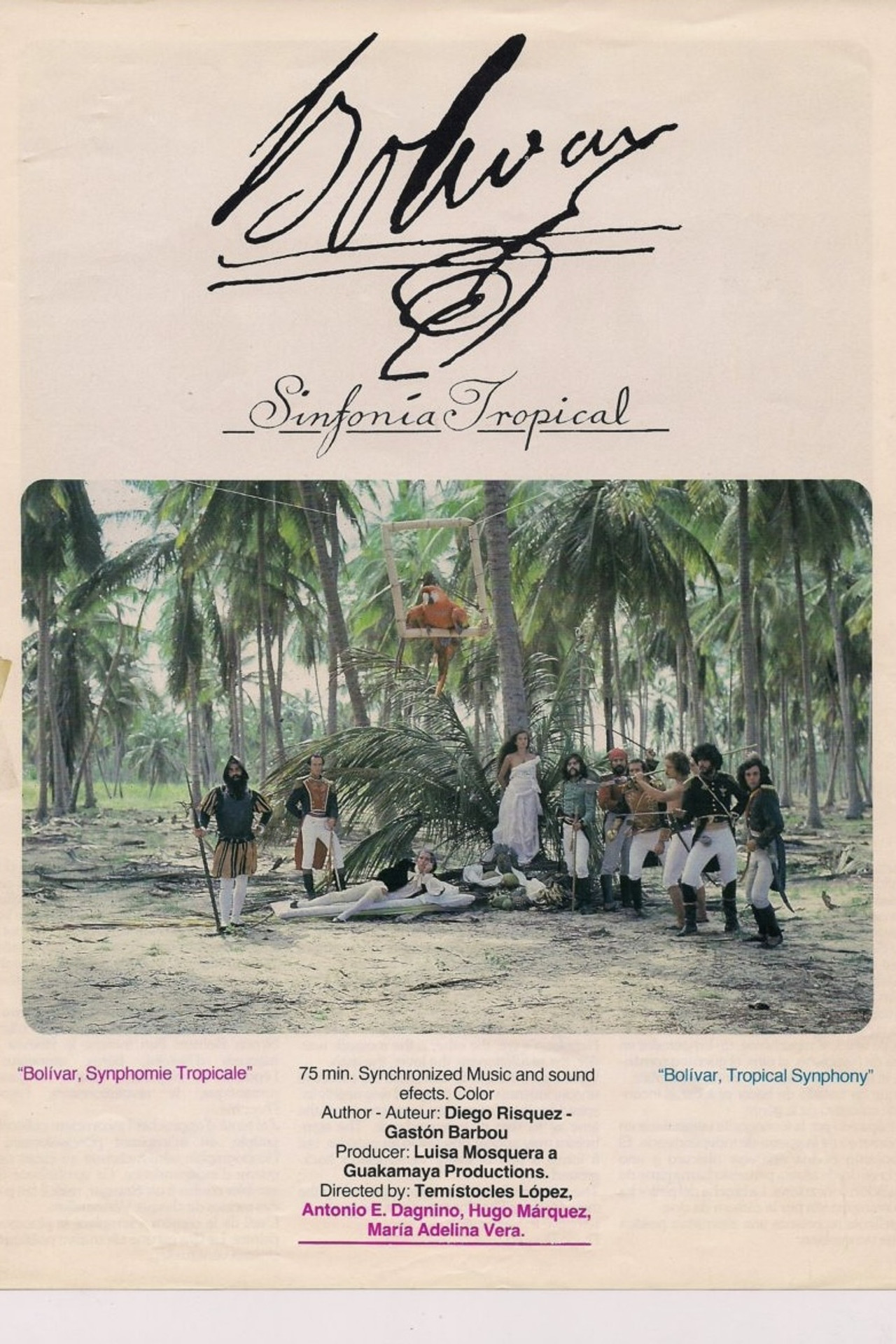 Bolívar, sinfonía tropikal filmaffisch
