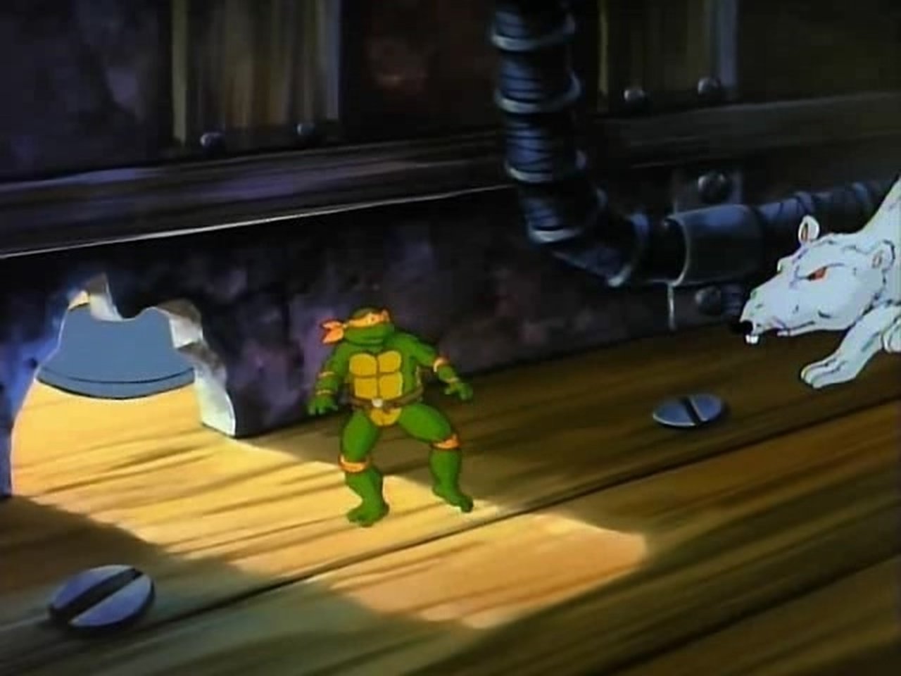 Teenage Mutant Ninja Turtles - Season 4 Episode 21 : Funny, They Shrunk Michaelangelo