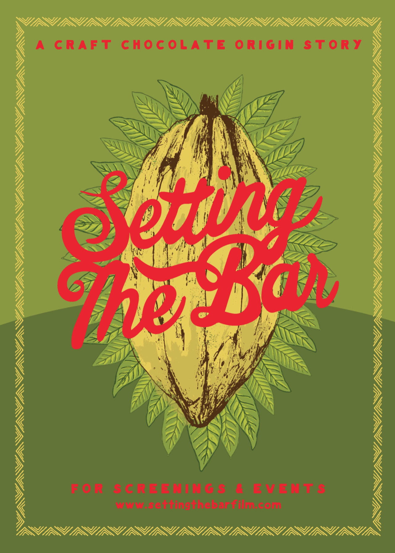Setting the Bar: A Craft Chocolate Origin Story Backdrop