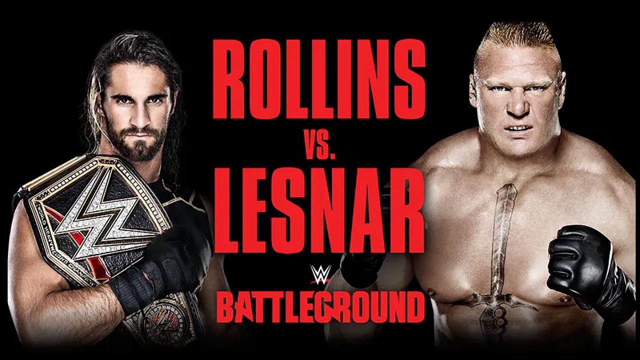 Scen från WWE Battleground 2015