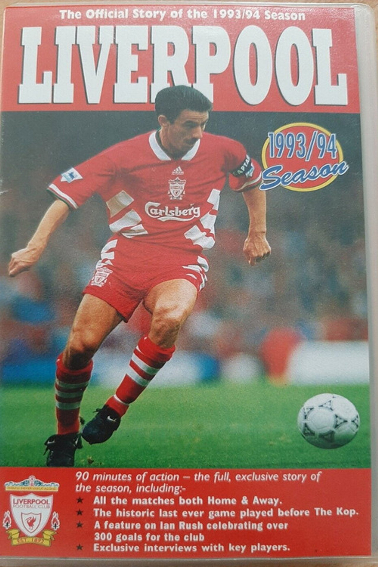 Liverpool F.C. - Official Season Review - 1993/94 Backdrop