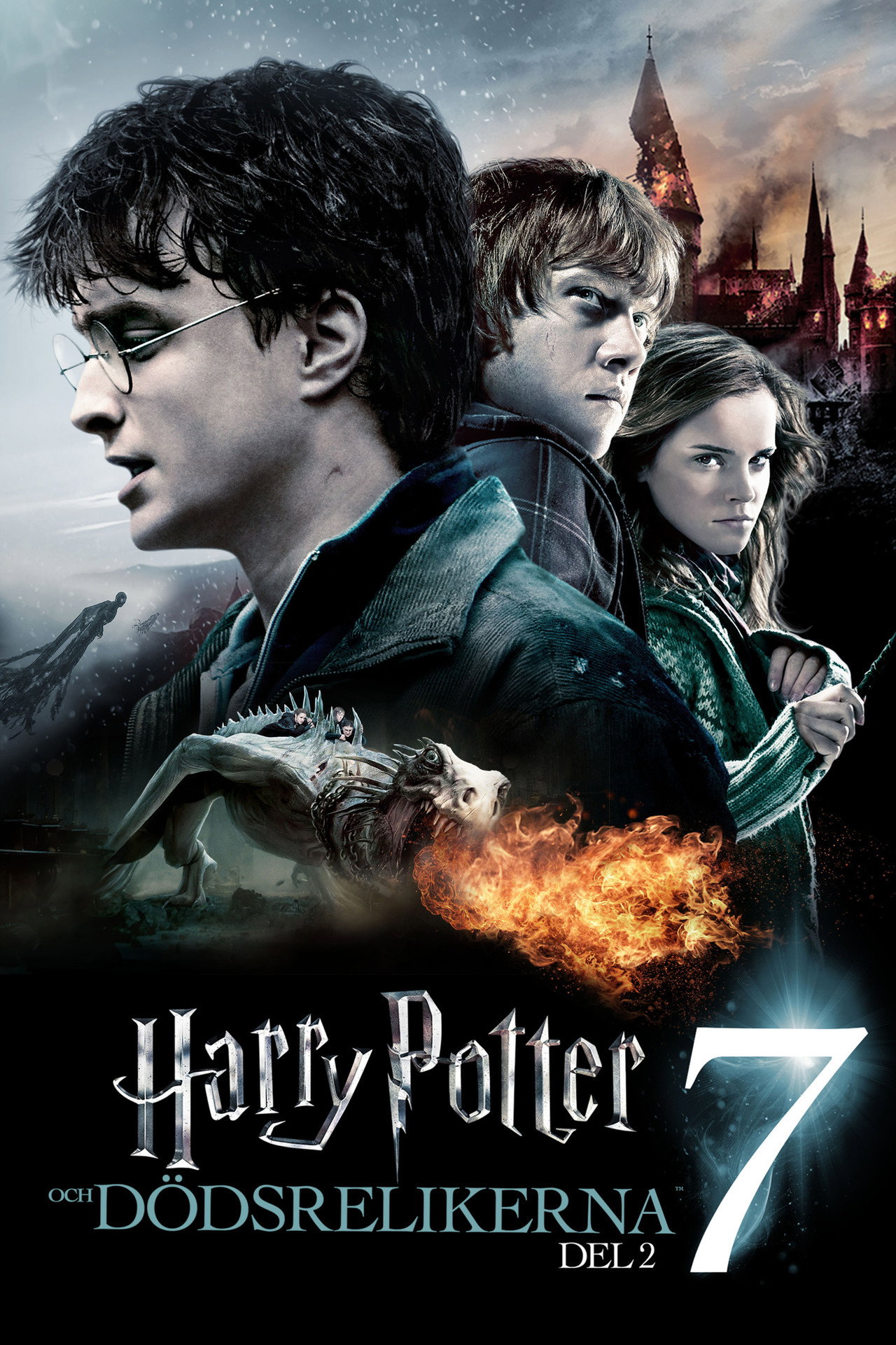 Harry Potter och dödsrelikerna, del 2 filmaffisch