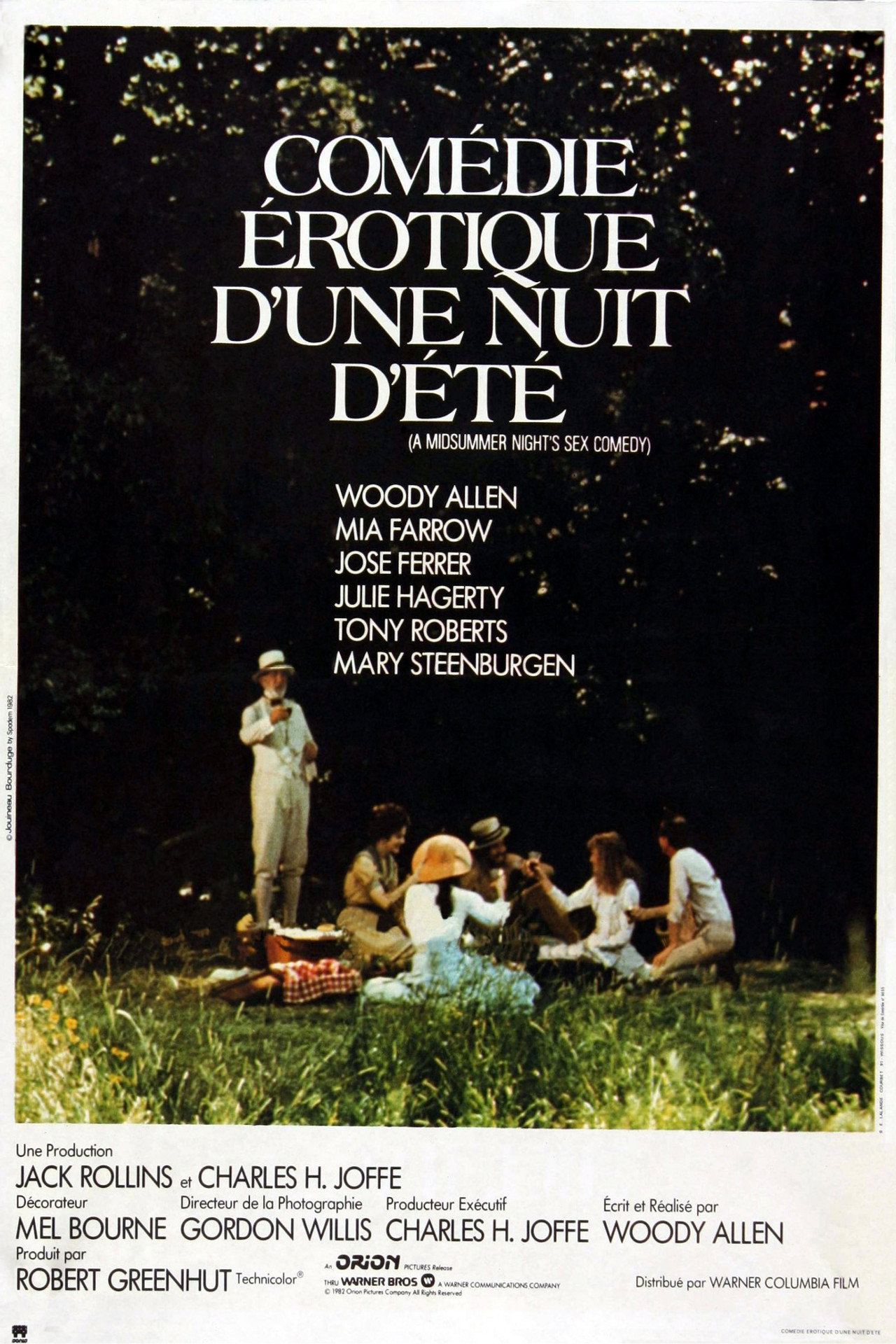Comédie érotique d'une nuit d'été poster