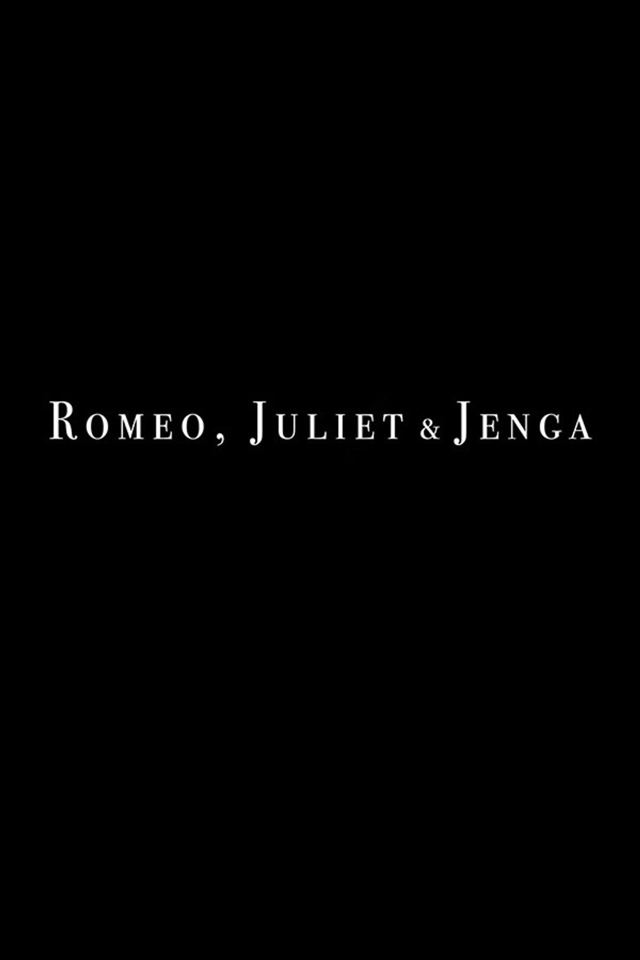 Romeo, Juliet and Jenga Backdrop