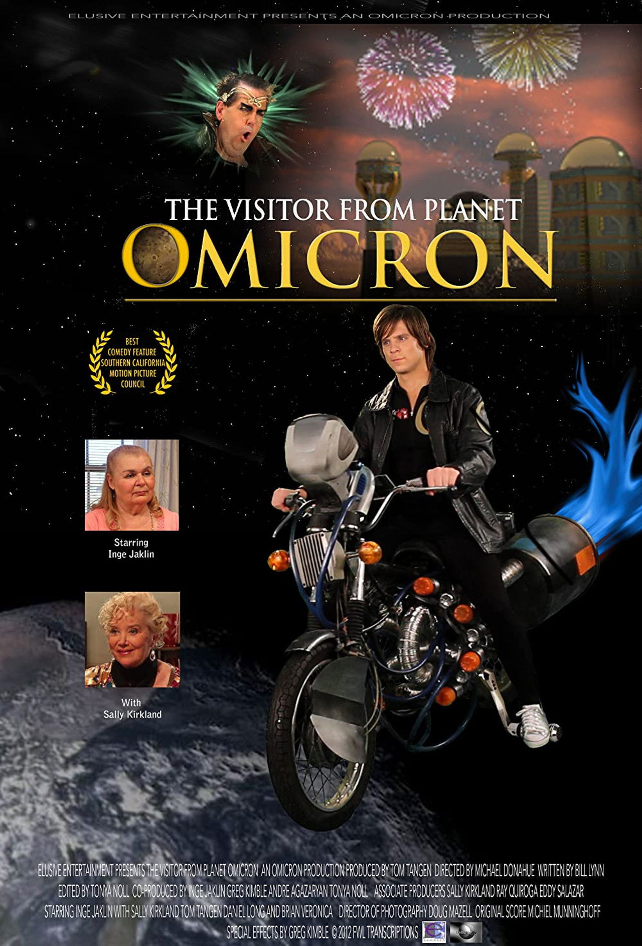 The Visitor from Planet Omicron Backdrop