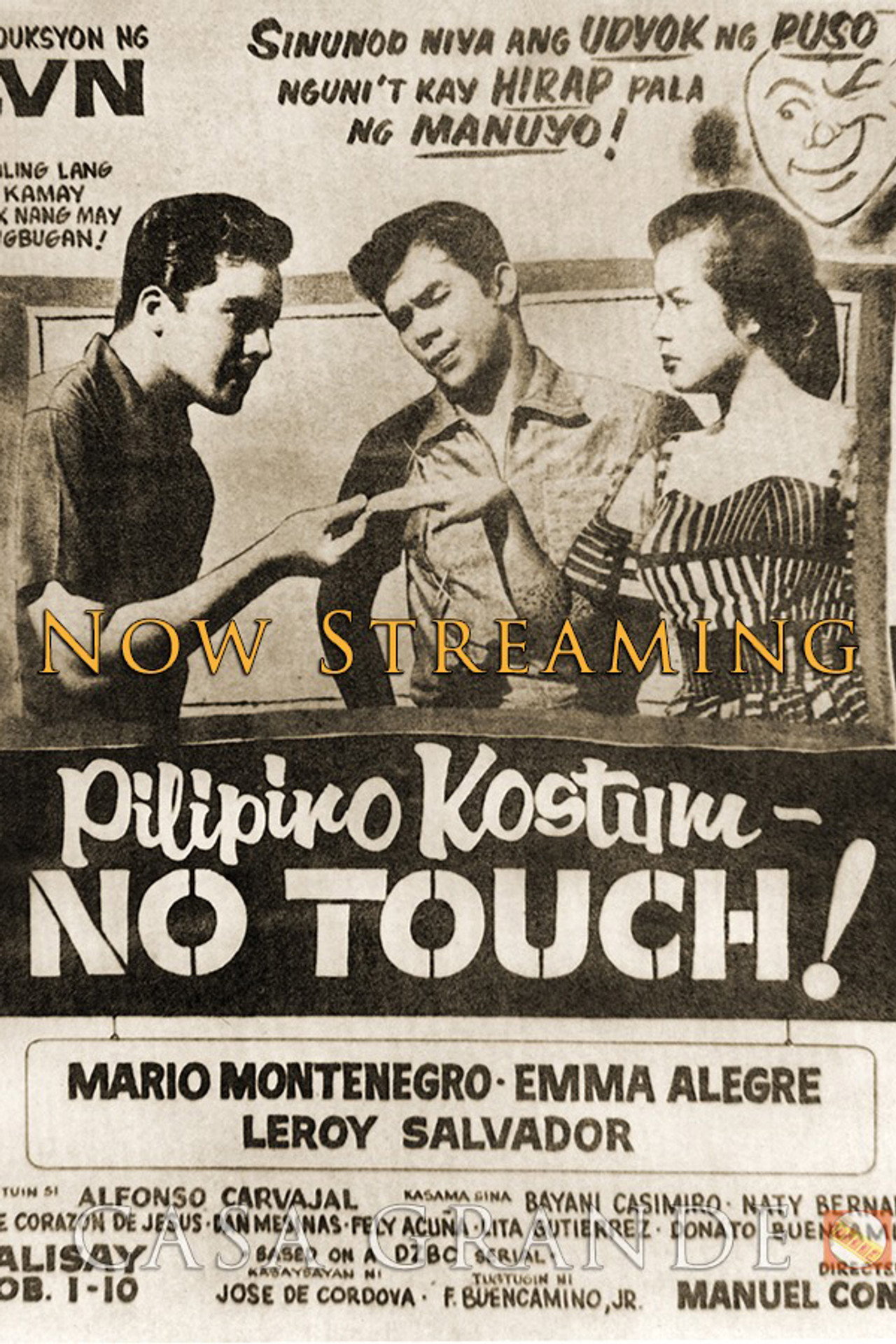 Pilipino Kostum No Touch! filmaffisch