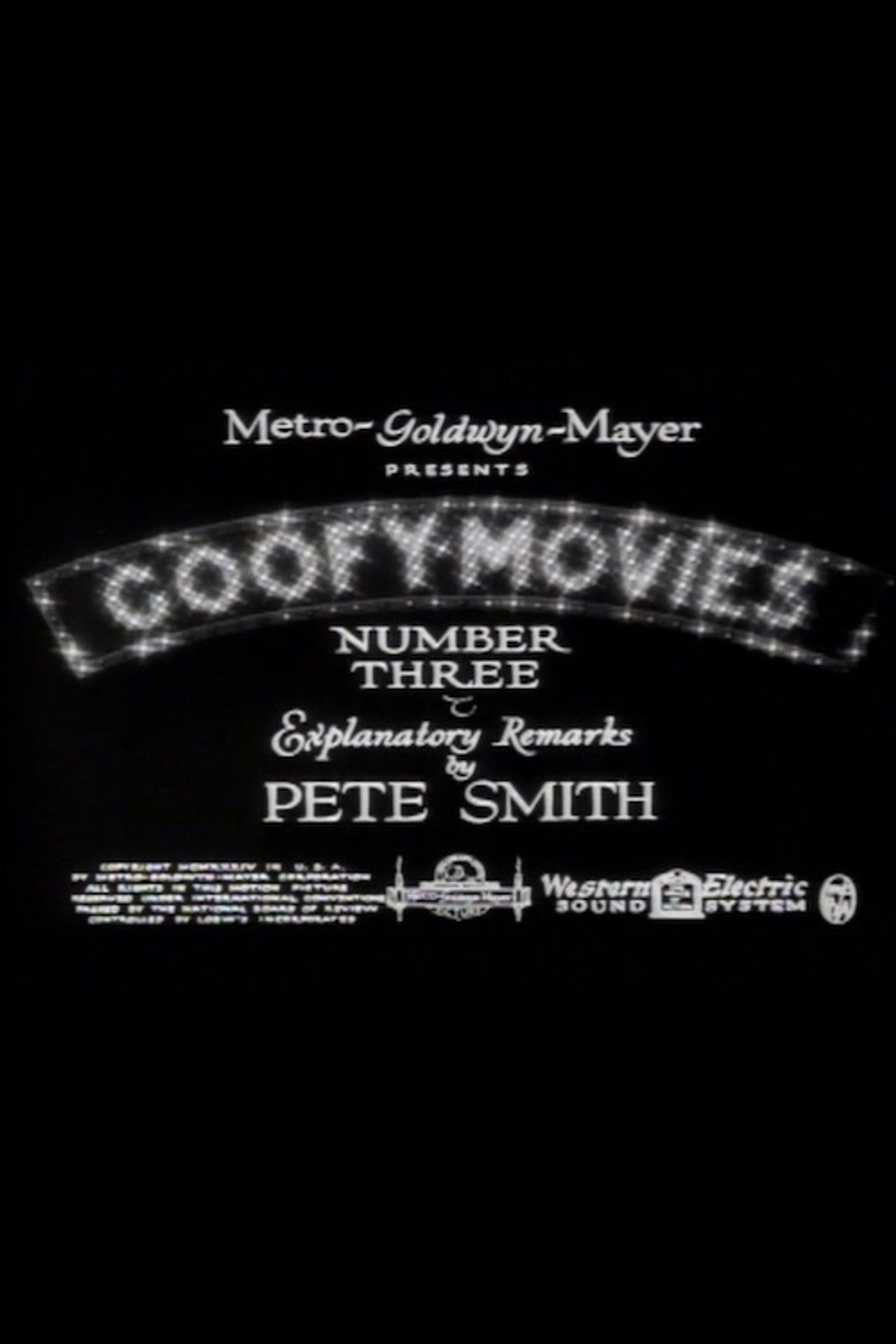 Goofy Movies Number Three Backdrop