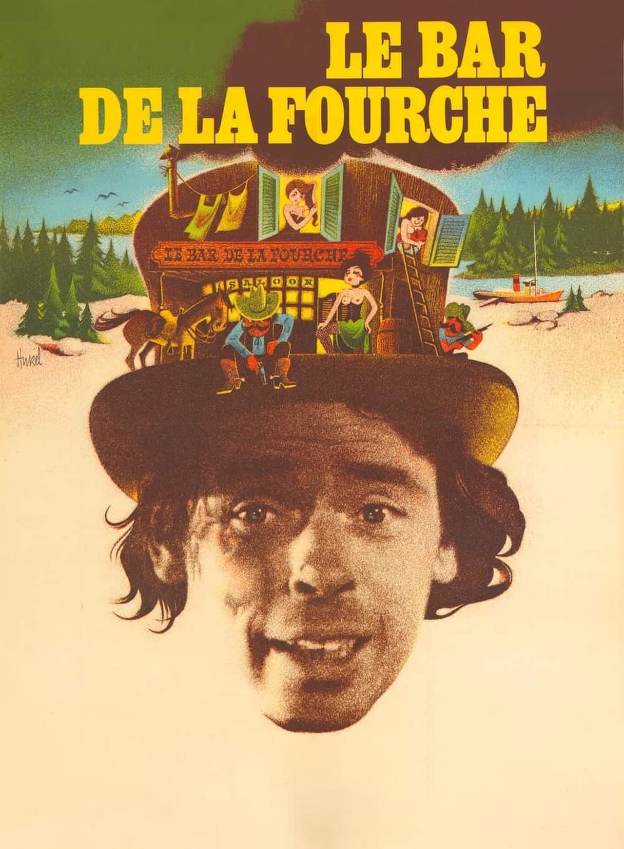 Le Bar de la fourche poster