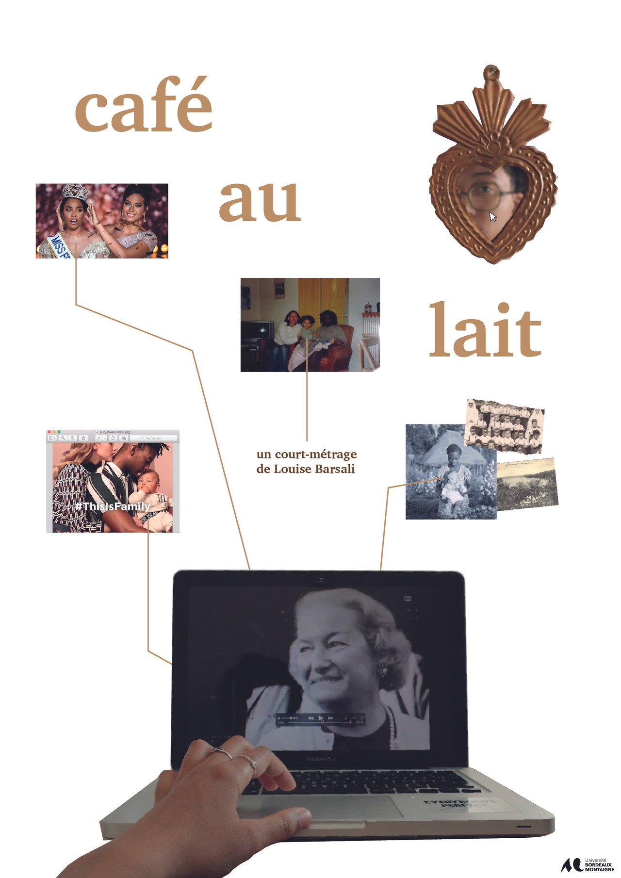 Café au Lait Backdrop