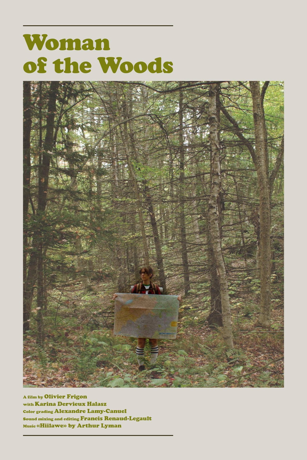 Femme des bois filmaffisch