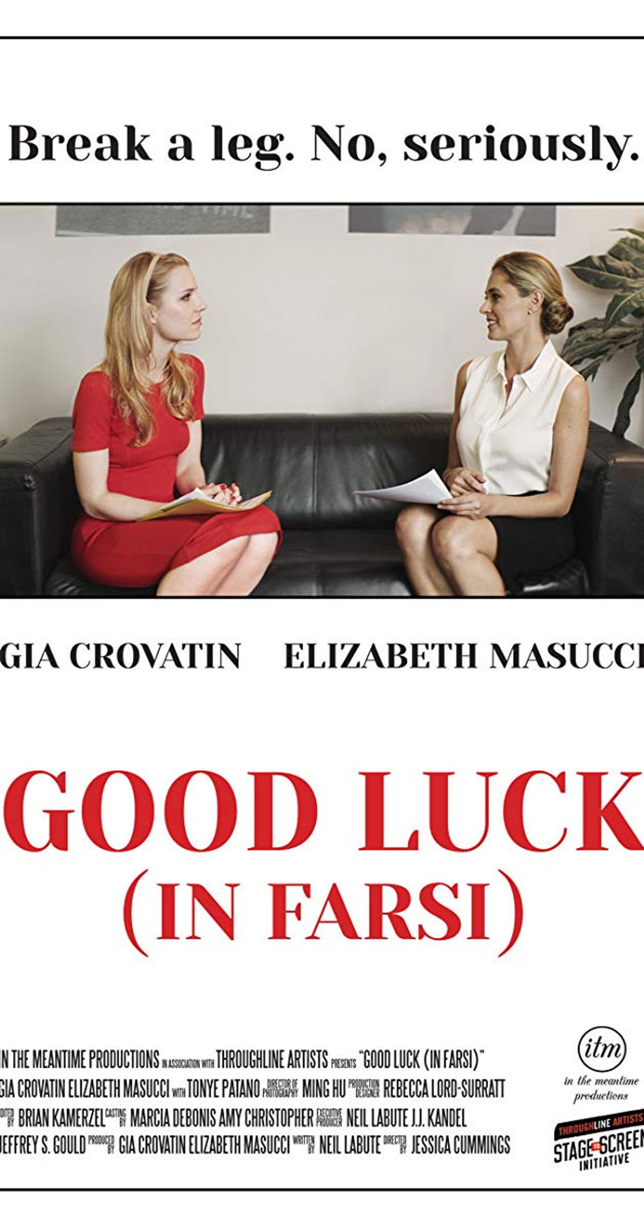 Good Luck: In Farsi Backdrop