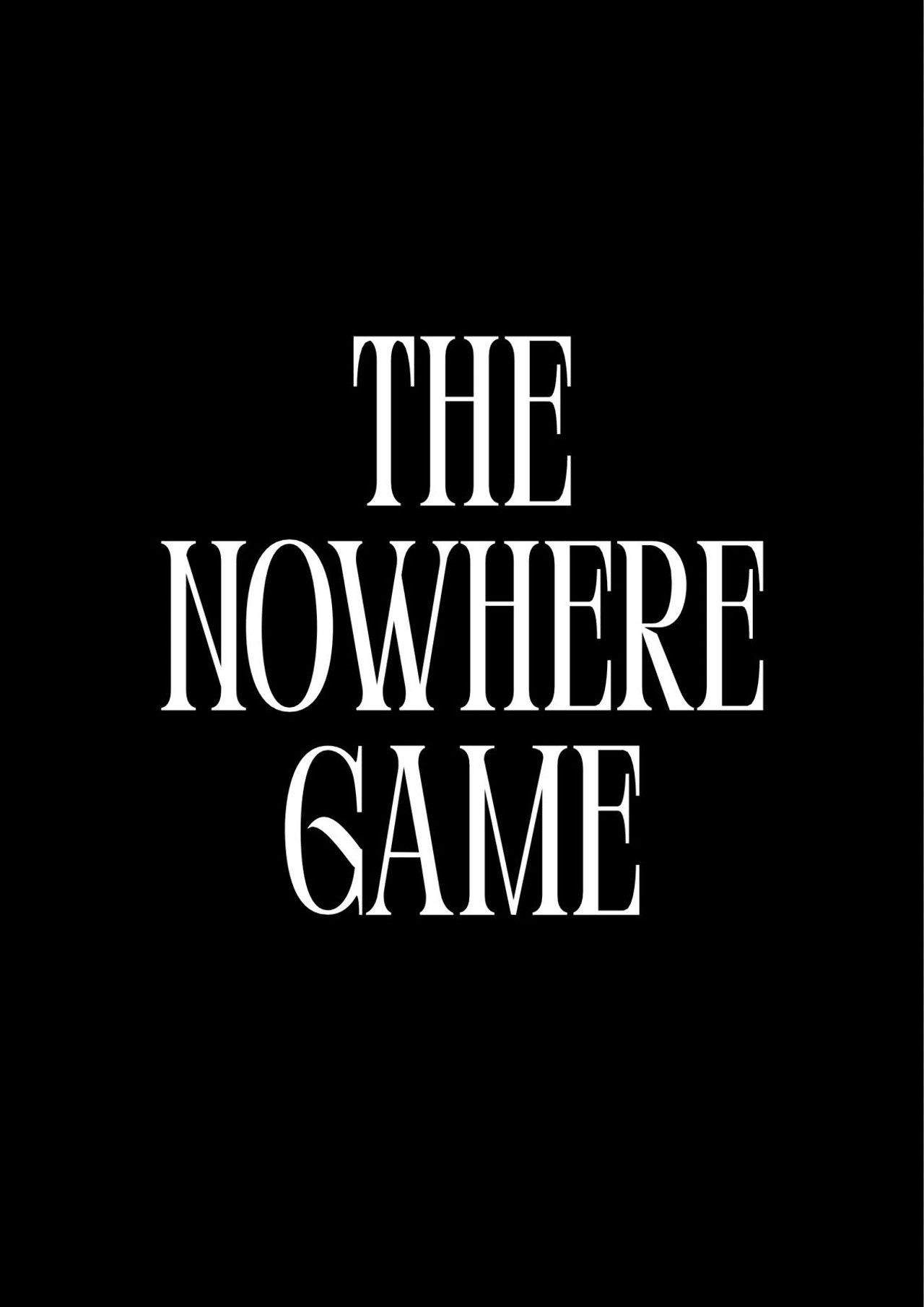 The Nowhere Game poster