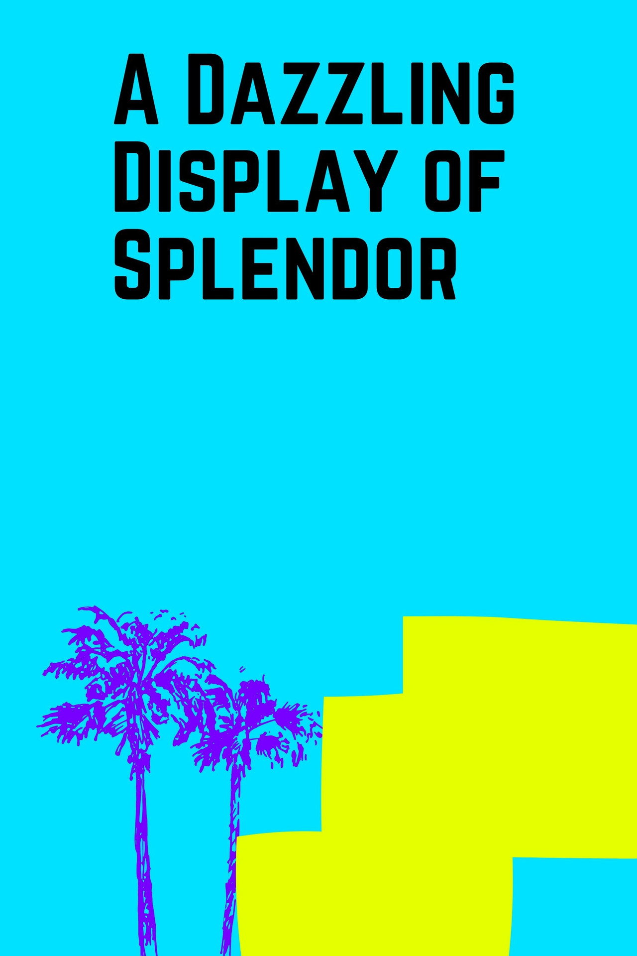 A Dazzling Display of Splendor filmaffisch