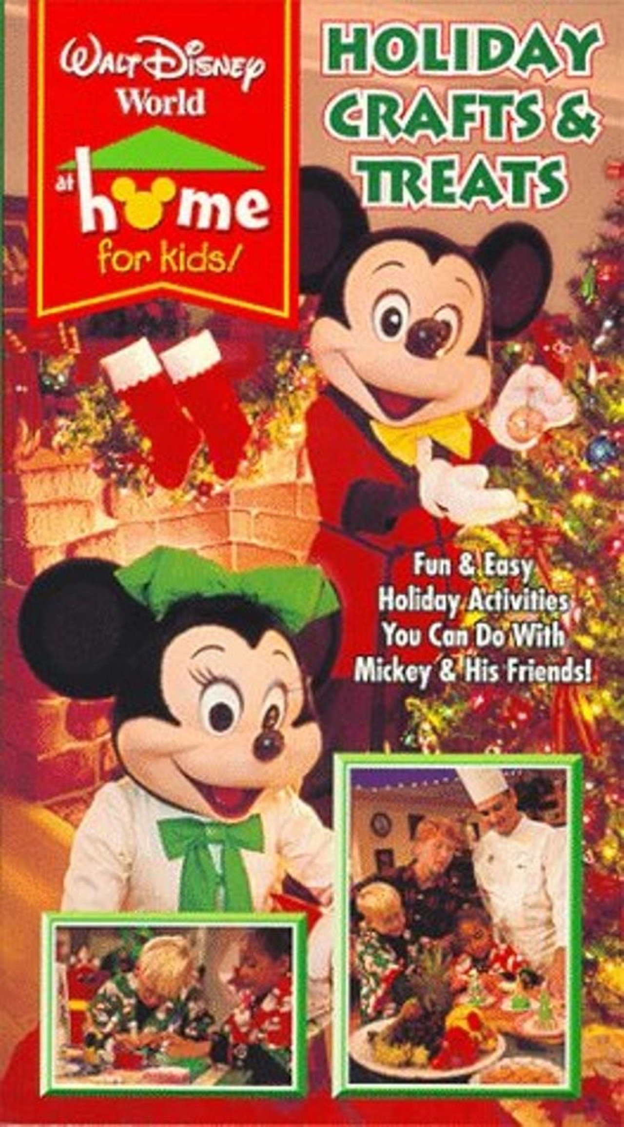 Walt Disney World at Home for Kids: Holiday Crafts and Treats Backdrop