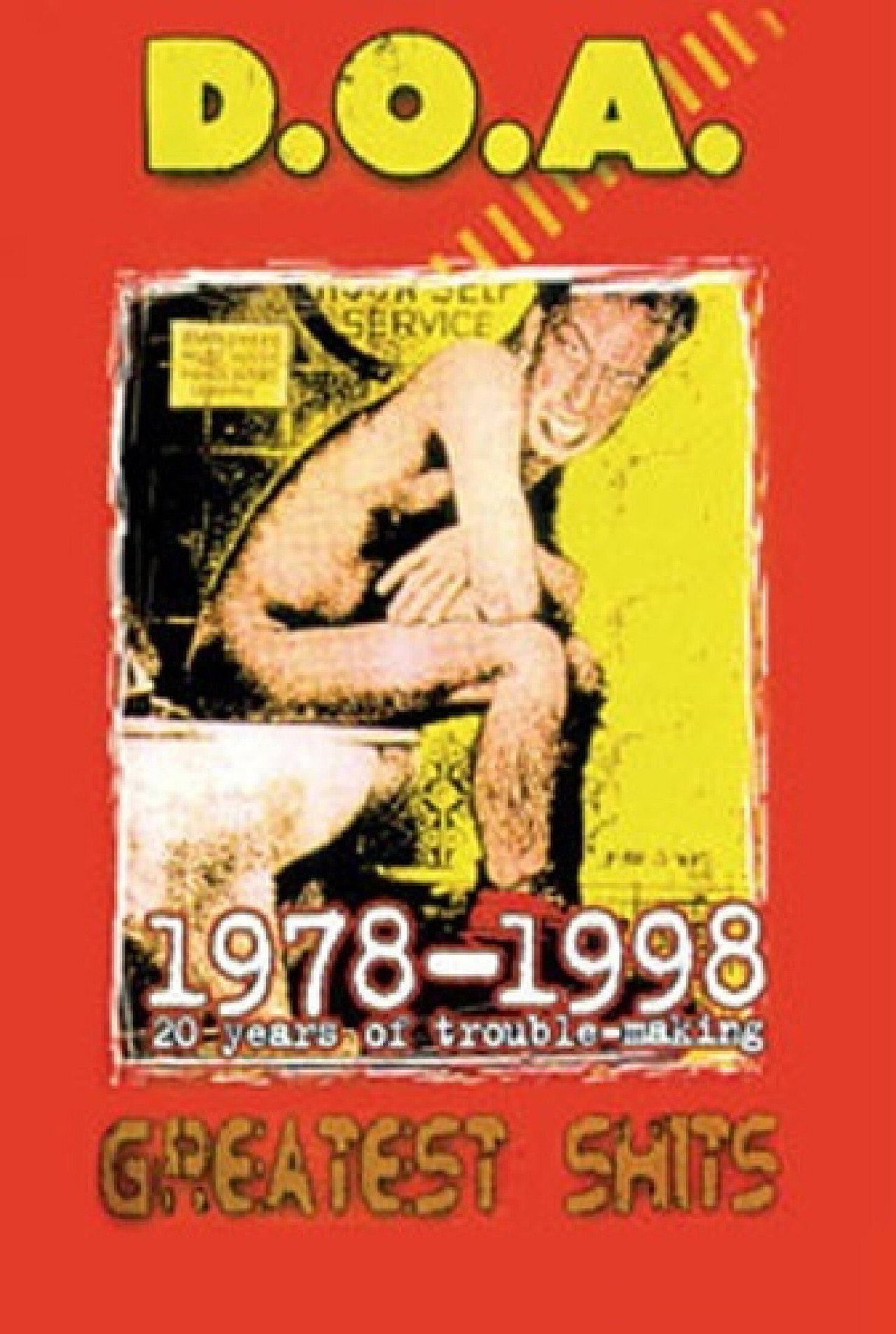 D.O.A.: Greatest Shits 1978-1998 Backdrop