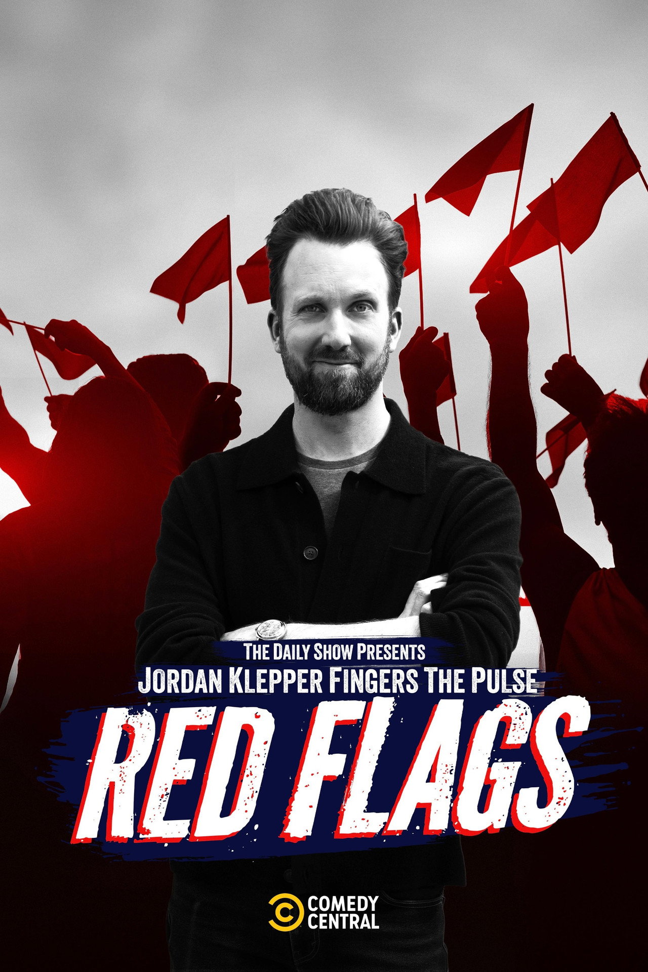 Jordan Klepper Fingers the Pulse: Red Flags Backdrop