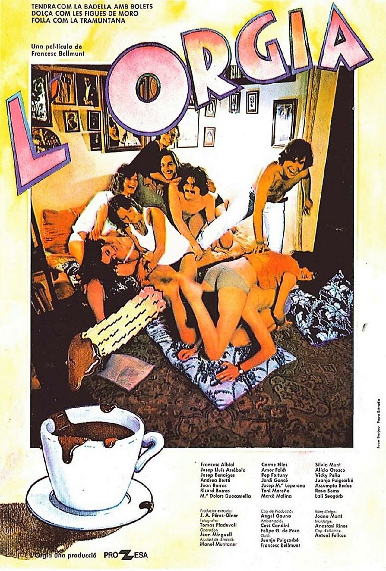 L’orgia poster