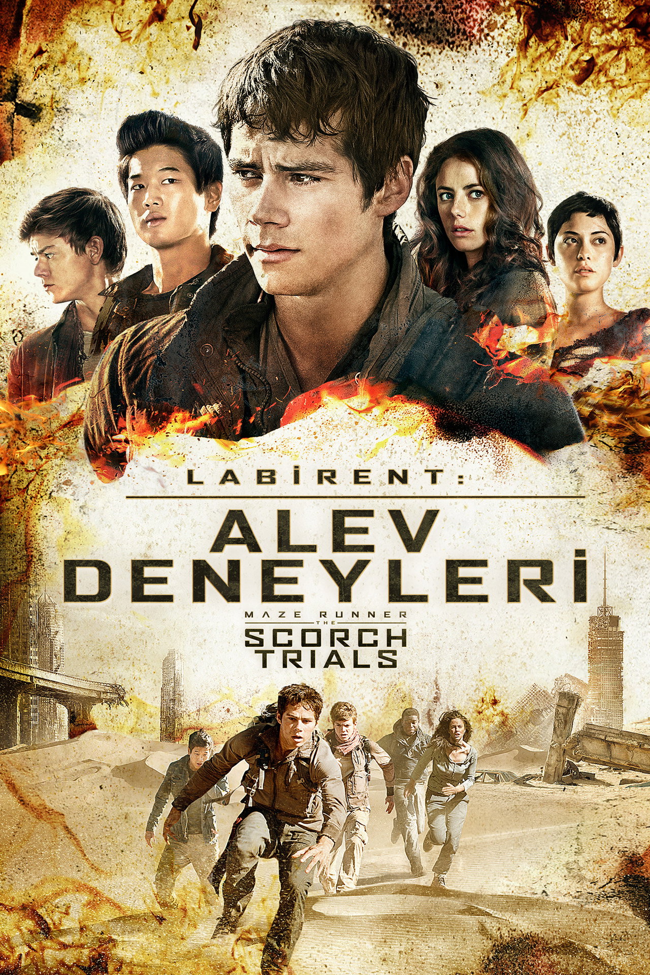 Labirent: Alev Deneyleri Poster