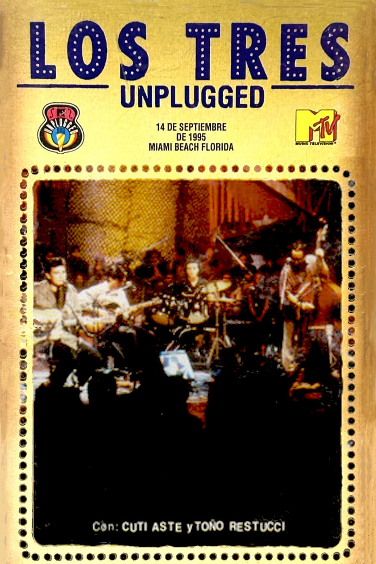 Los Tres: MTV Unplugged filmaffisch