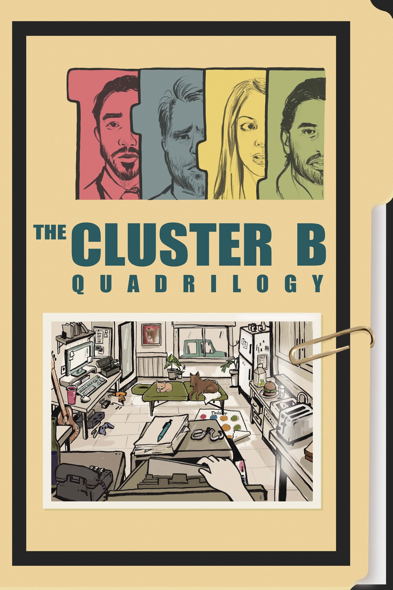 The Cluster B Quadrilogy filmaffisch