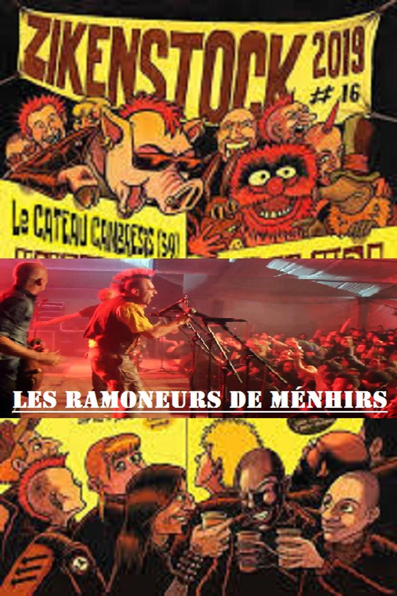 Les Ramoneurs De Ménhirs à Zikenstock 2019 poster