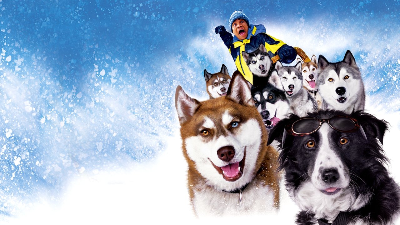 Snow Dogs Backdrop Image