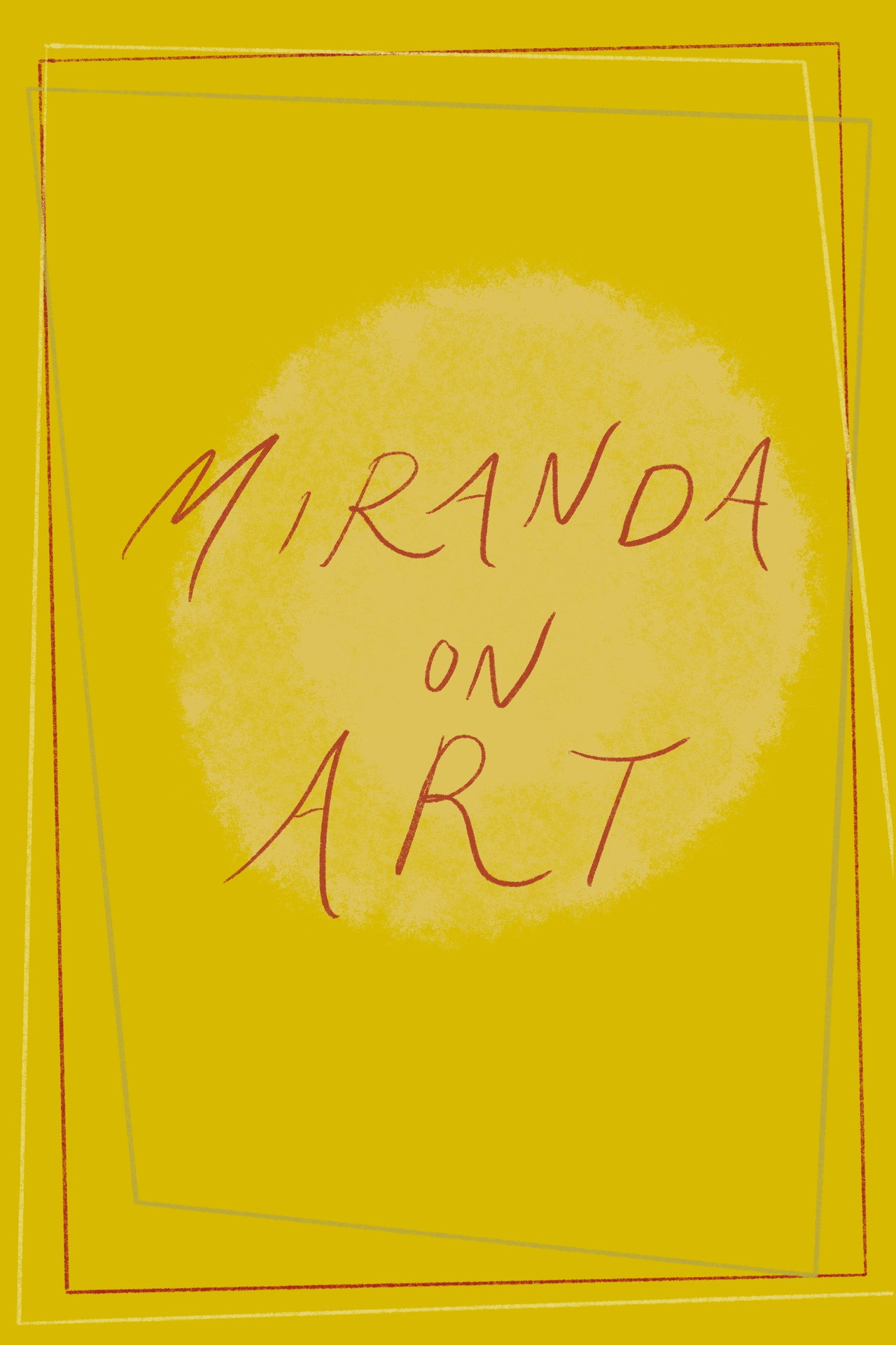 Miranda On Art Backdrop