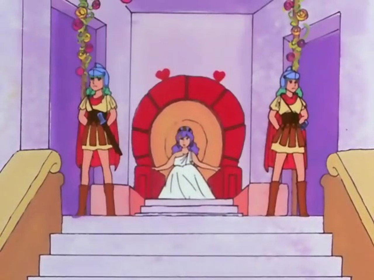 La petite Olympe et les dieux — Héraclès et Hippolyte