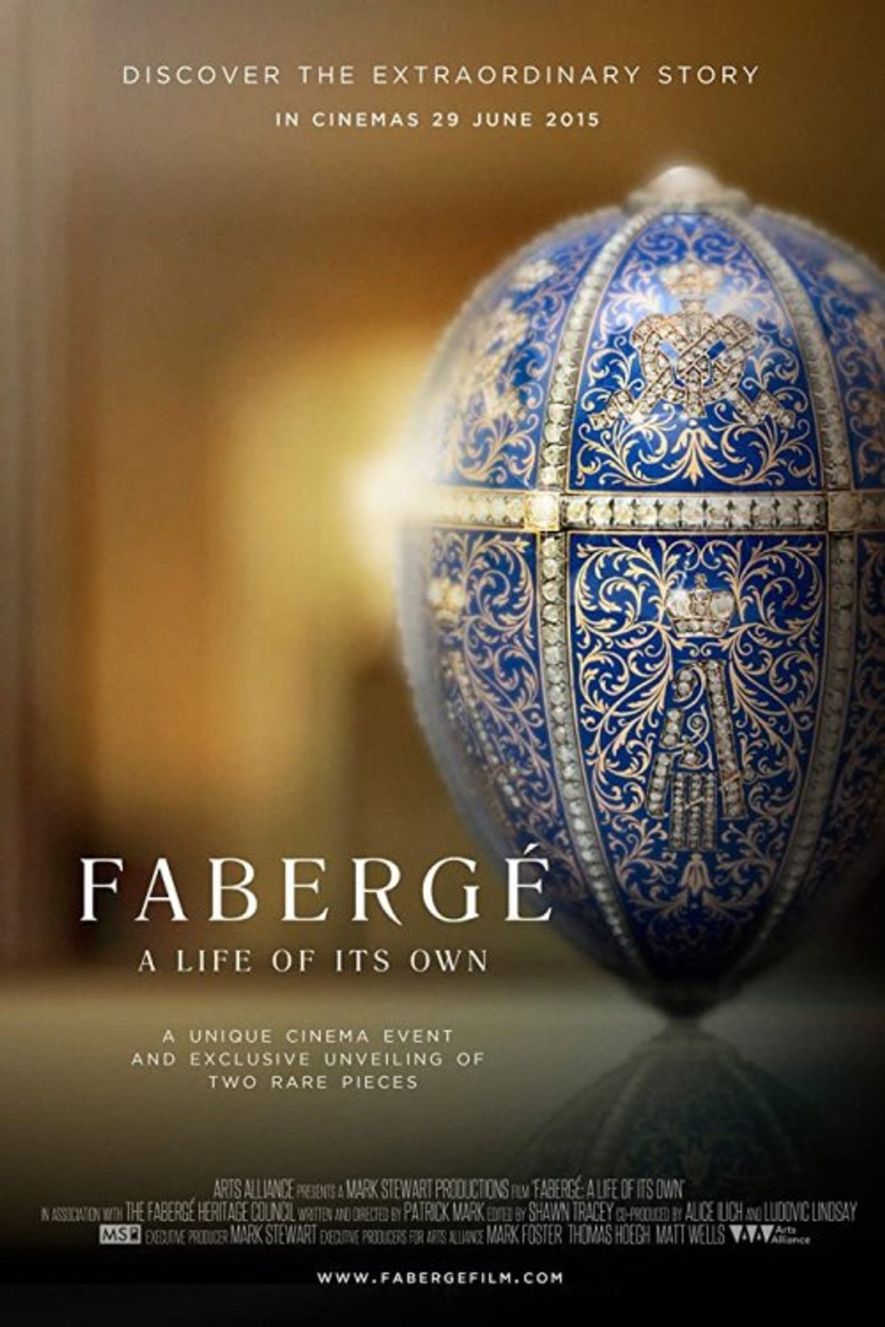 Faberge: A Life of Its Own Backdrop