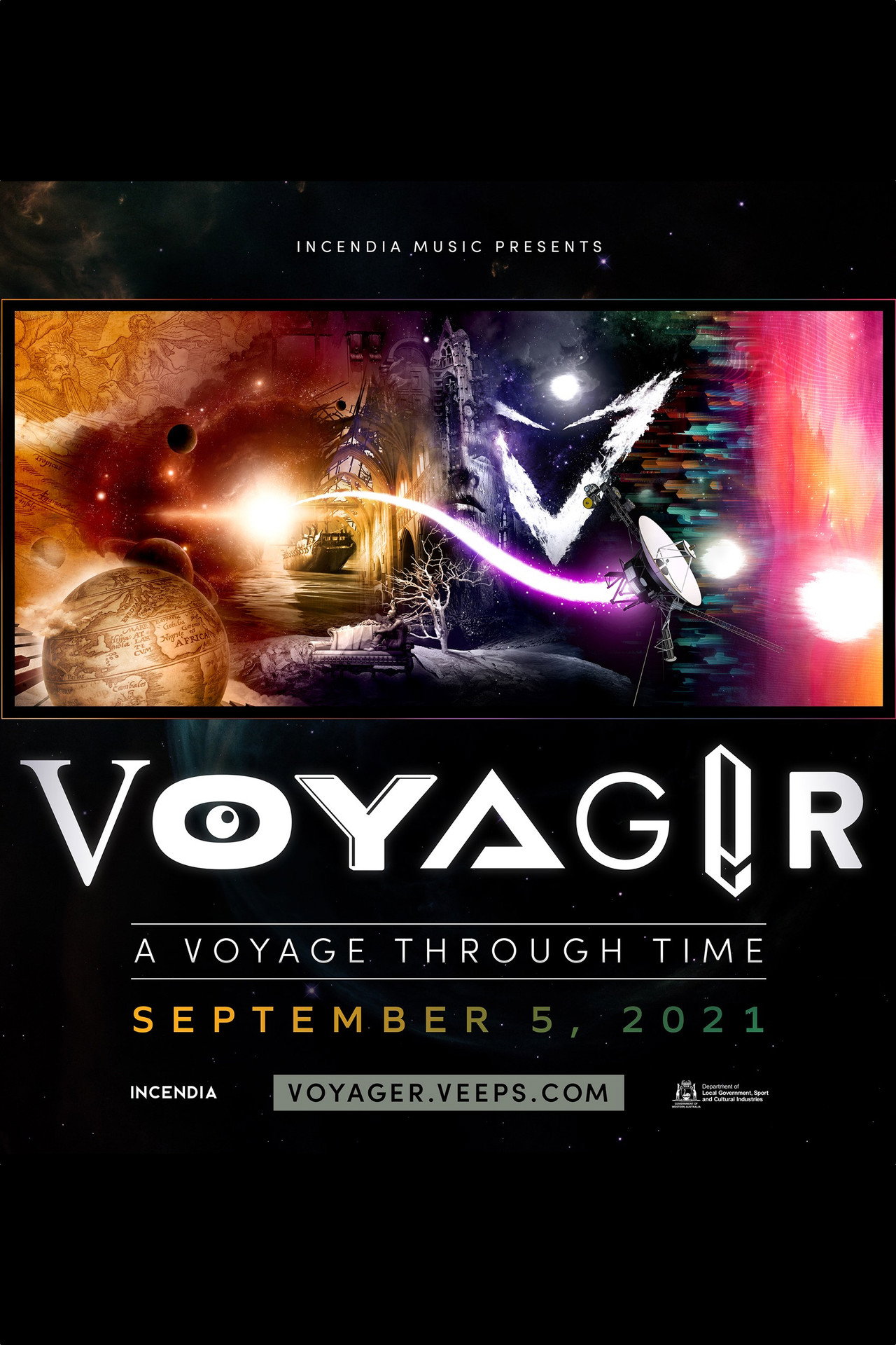Voyager - Un voyage dans le temps filmaffisch