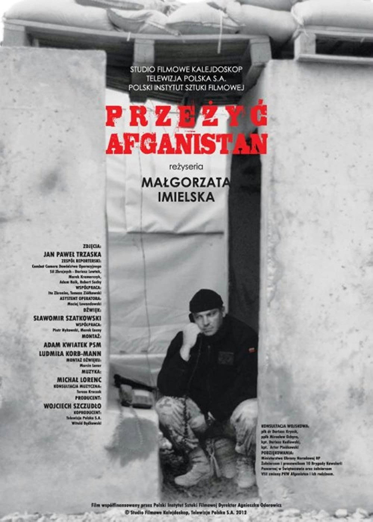 Przeżyć Afganistan filmaffisch