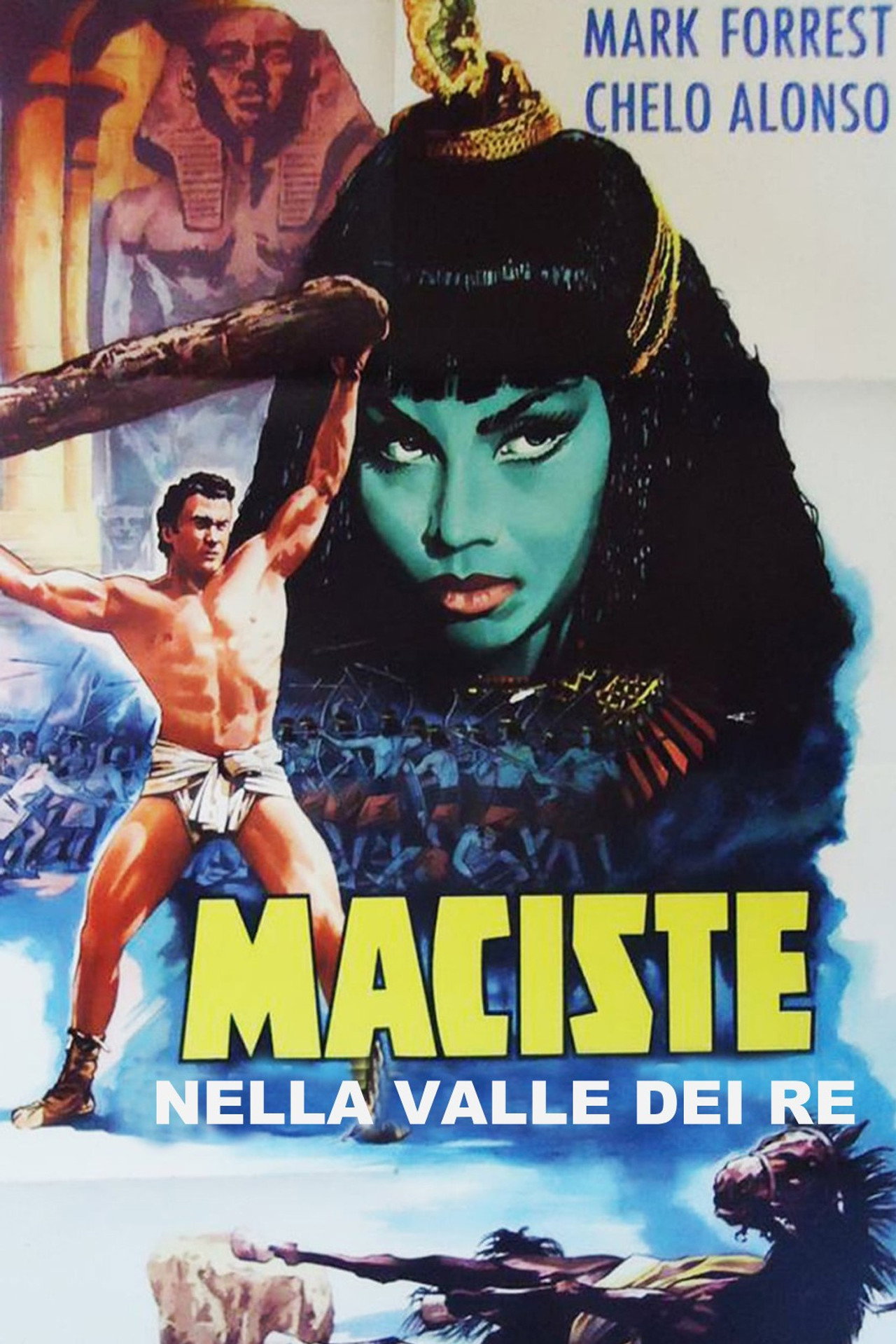 Maciste nella valle dei Re filmaffisch