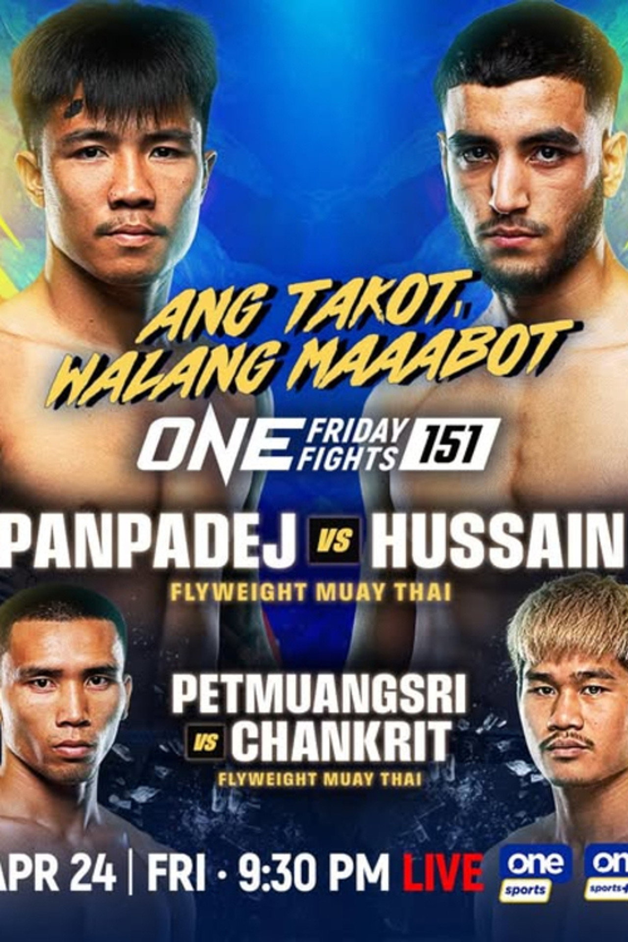 ONE Friday Fights 151: Panpadej vs. Hussain Backdrop