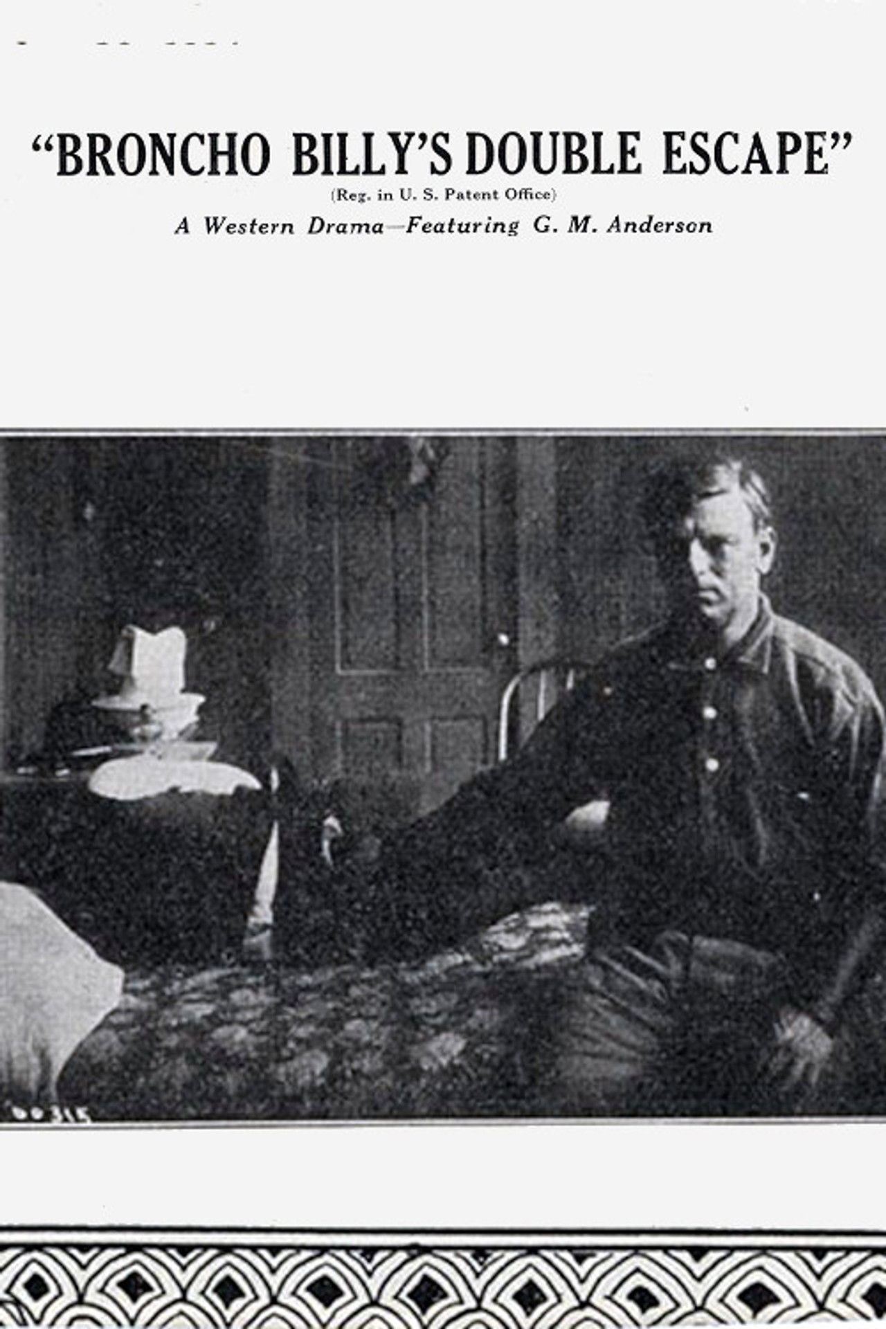 Broncho Billy's Double Escape Backdrop